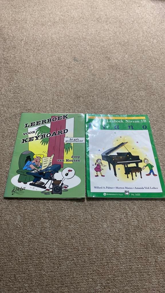 Piano en keyboard Boeken, Ophalen, Gebruikt, Zwart