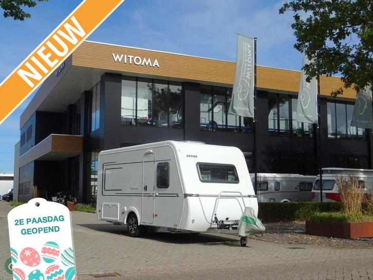 Eriba Novaline 465 Klein en compact!, Caravans en Kamperen, Caravans, Bedrijf, tot en met 3, Standaardzit, Eriba, Frans bed, Overige typen
