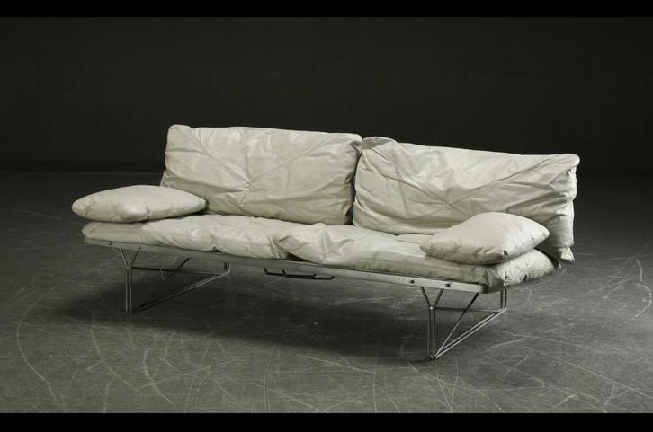 MOMENT Bank Niels Gammelgaard voor Ikea jaren '80, Huis en Inrichting, Banken | Sofa's en Chaises Longues, Gebruikt, Tweepersoons