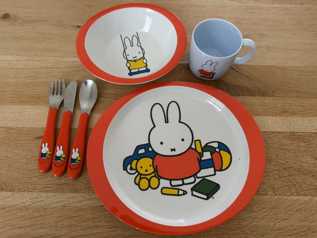 Nijntje kinder servies, Ophalen, Gebruikt