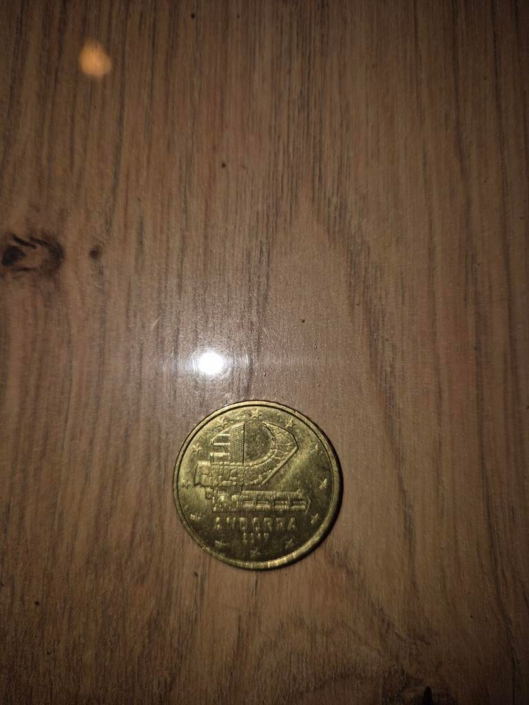 Te Koop Andorra 50 cent munt 2017, Ophalen of Verzenden, Overige landen, 50 cent, Losse munt