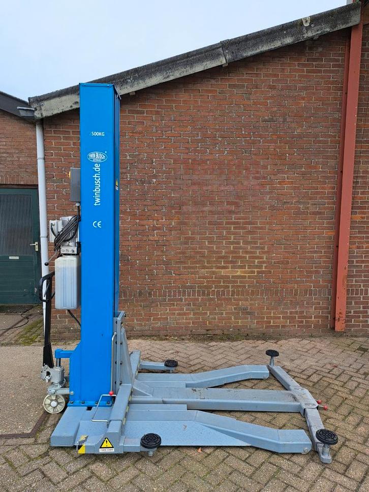 Twinbusch eenkoloms hefbrug zeer nette staat, Auto diversen, Krikken, Garagekrik, Hydraulisch, Ophalen