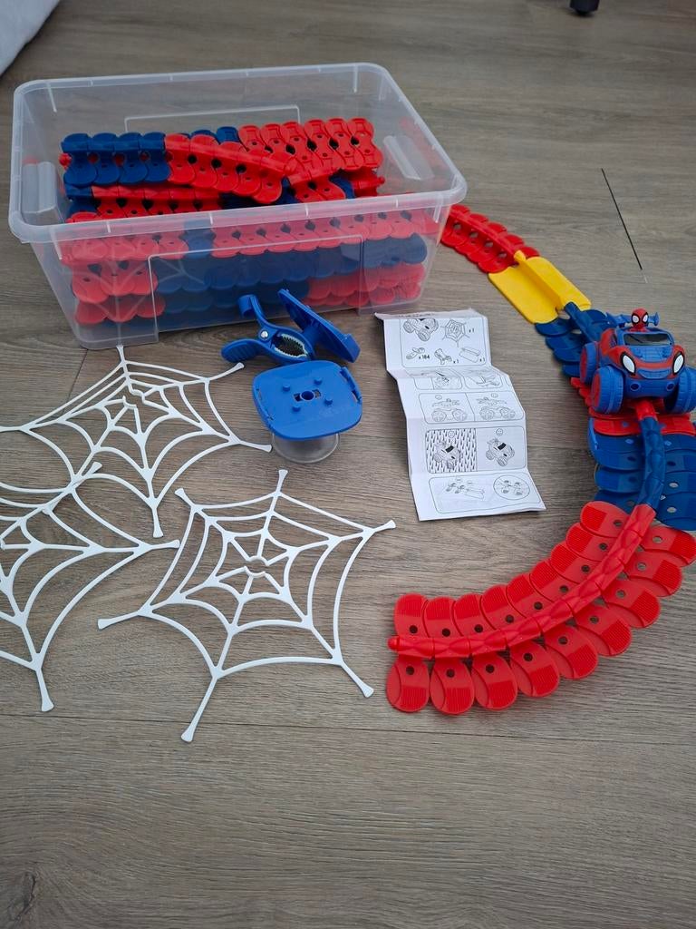 Smoby Spiderman Flextreme Racebaan - Zo goed als nieuw, Ophalen of Verzenden, Zo goed als nieuw, Elektrisch, Overige merken