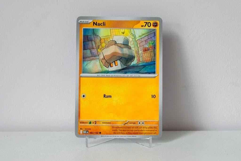 3 Pokemon TCG Mega Evolution Kaarten Risky Ruins Nacli Nin., Ophalen of Verzenden, Zo goed als nieuw, Losse kaart