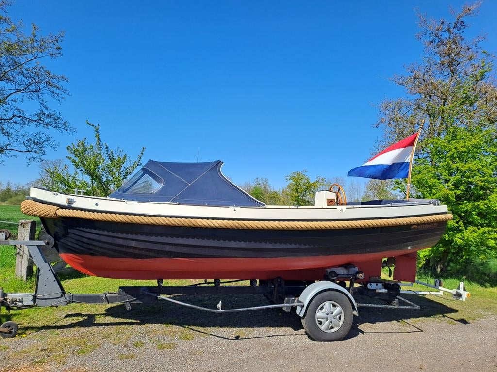 Interboat 19 Vetus 25 pk diesel, Watersport en Boten, 10 tot 30 pk, Binnenboordmotor, 6 meter of meer, Diesel