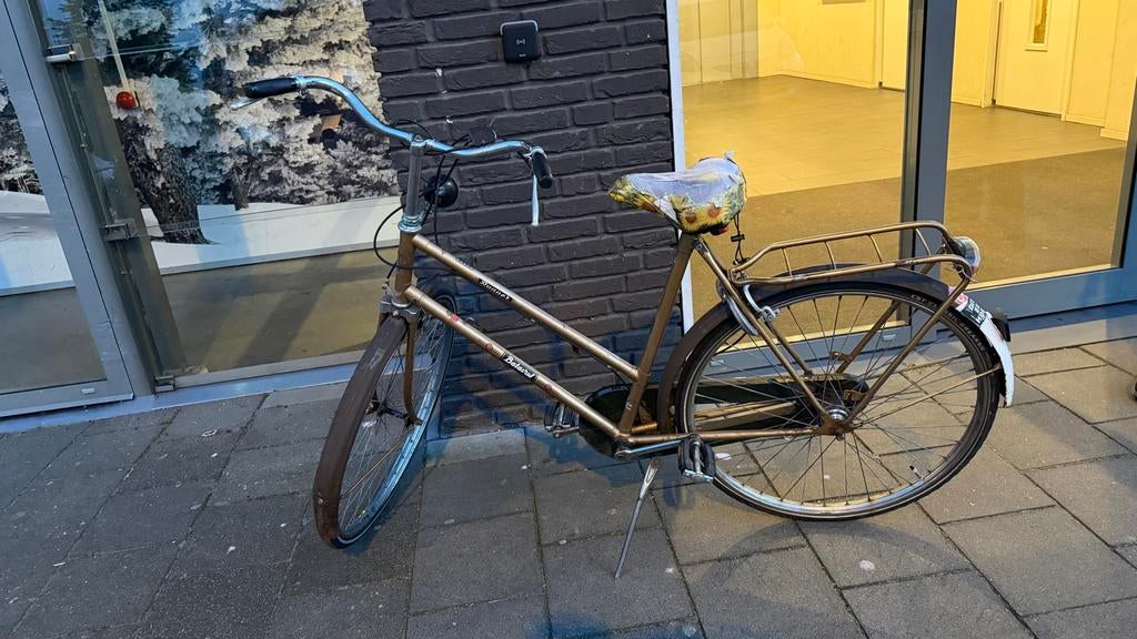 Vintage Batavus Runner damesfiets 26 inch, Ophalen, Gebruikt, Velgrem, Batavus