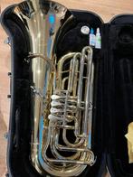 Jupiter JTU1150 Tuba – uitstekende staat met koffer, Ophalen of Verzenden, Gebruikt, Bes-tuba, Met koffer of draagtas