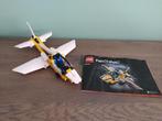 Lego Technic 42044 vliegtuig straaljager, Ophalen of Verzenden, Zo goed als nieuw, Complete set, Lego