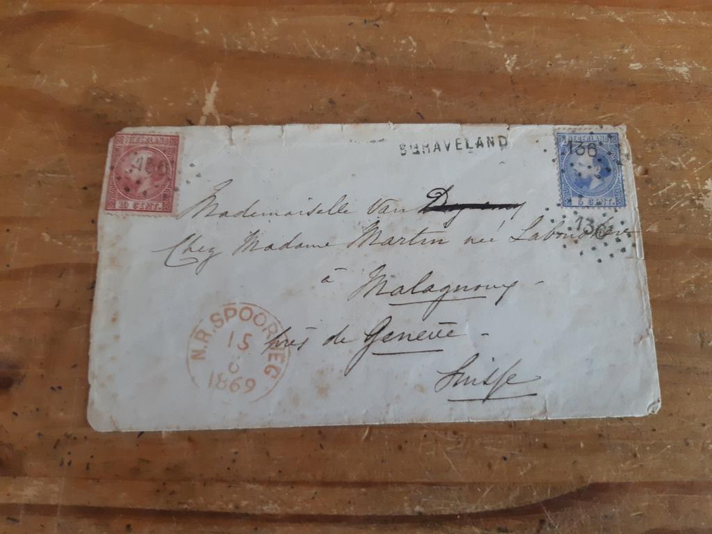 RODE SPOORWEG  STEMPEL KLASSIEK NEDERLAND, Postzegels en Munten, Postzegels | Volle albums en Verzamelingen, Ophalen, Nederland en Buitenland