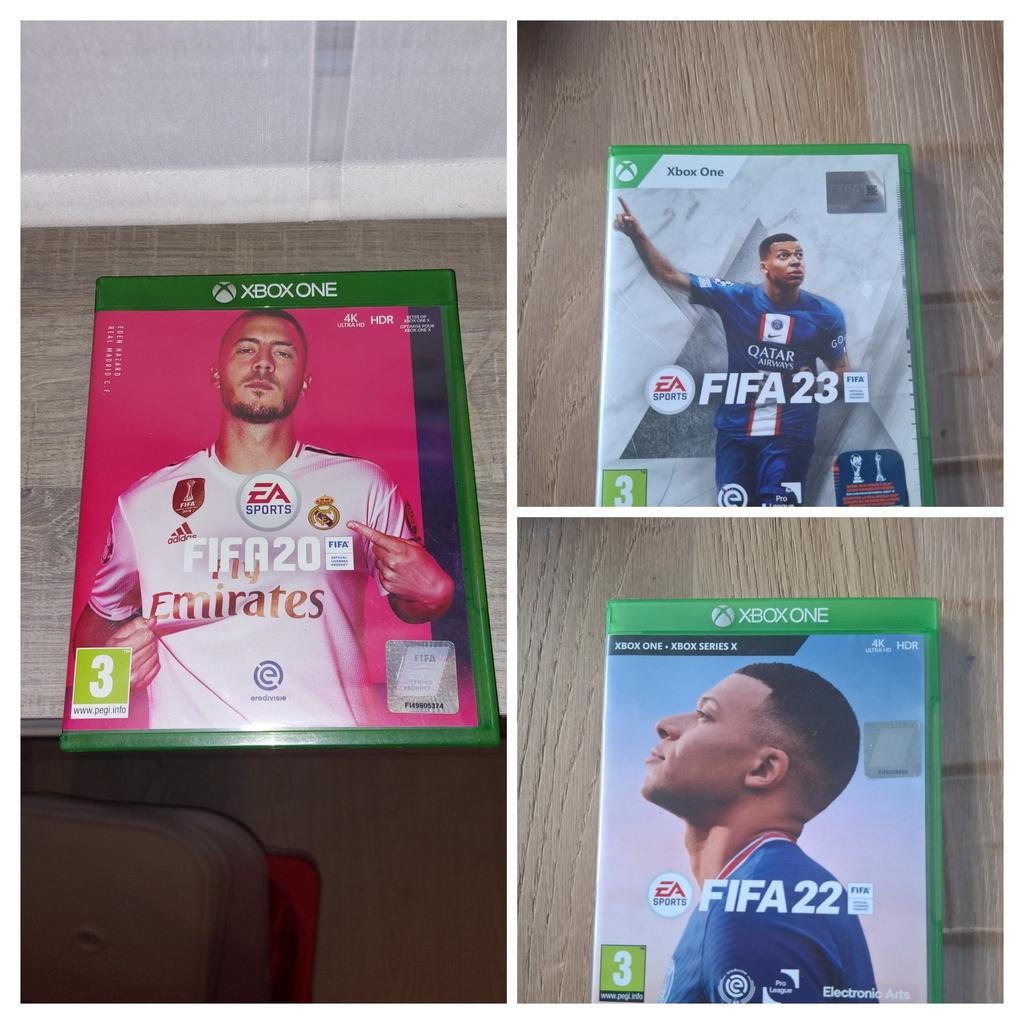 FIFA 20 - 22 - 23 Xbox One, Spelcomputers en Games, Games | Xbox One, Gebruikt, Ophalen of Verzenden, Sport, 3 spelers of meer