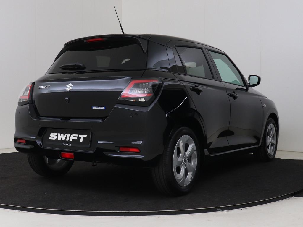 Suzuki Swift 1.2 Select Smart Hybrid | Navigatie | Camera |, Auto's, Suzuki, Voorwielaandrijving, 12 maanden, Stof, Zwart
