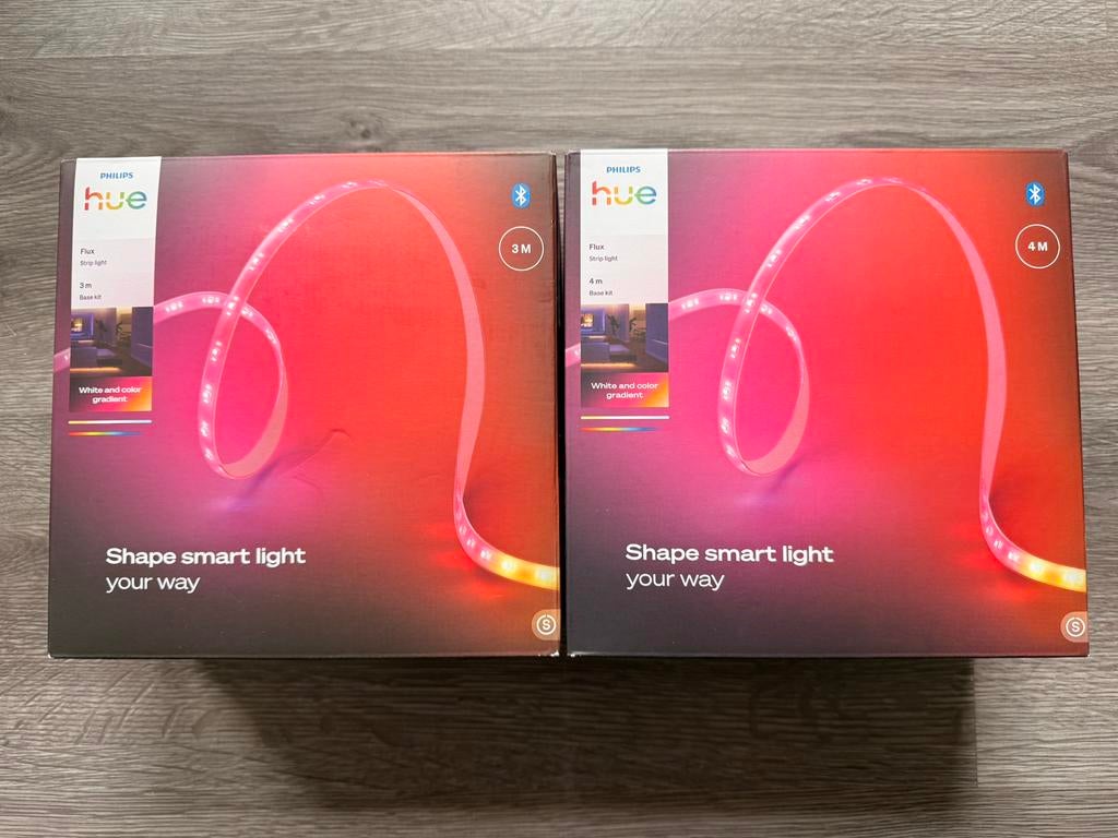 NIEUW! Hue flux led strip 3 & 4 meter! Zie advertentie!, Huis en Inrichting, Lampen | Losse lampen, Nieuw, Led-lamp, Minder dan 30 watt