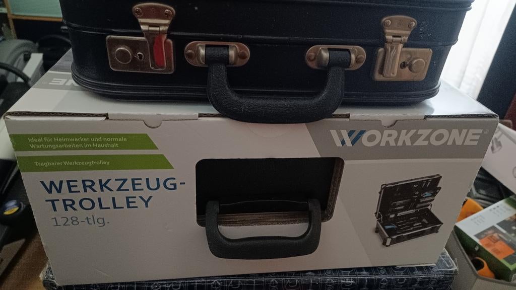 Nieuwe Workzone Gereedschapstrolley 128-delig, Ophalen of Verzenden