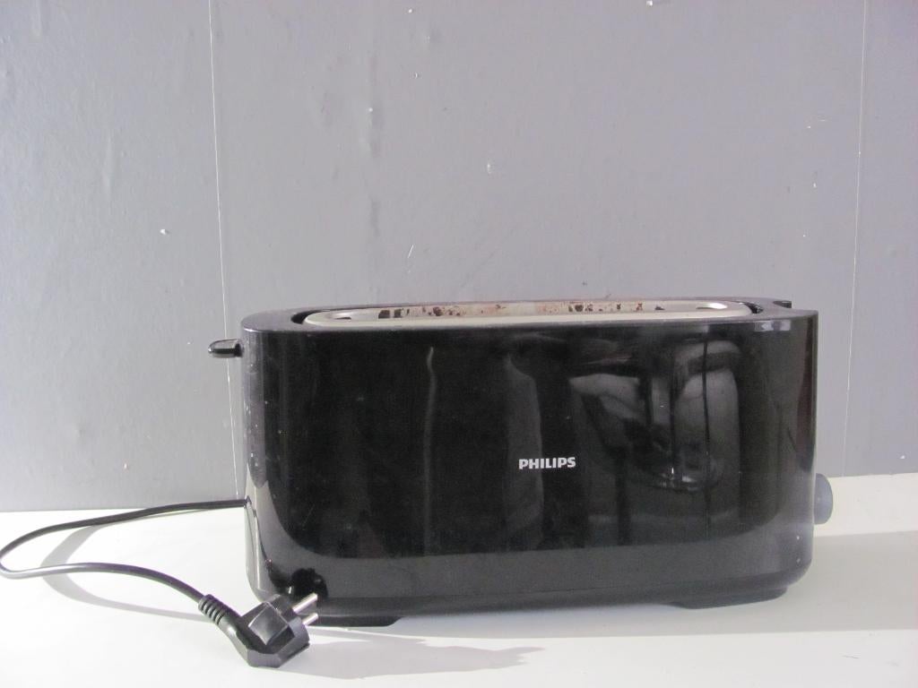 Philips broodrooster met 8 standen ook voor ontdooien, Ophalen of Verzenden, Zo goed als nieuw, Uitneembare kruimellade