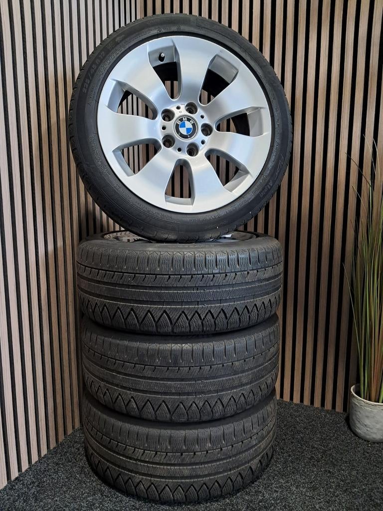 17 inch BMW Velgenset, Auto-onderdelen, Banden en Velgen, Ophalen, Gebruikt, 17 inch, Winterbanden