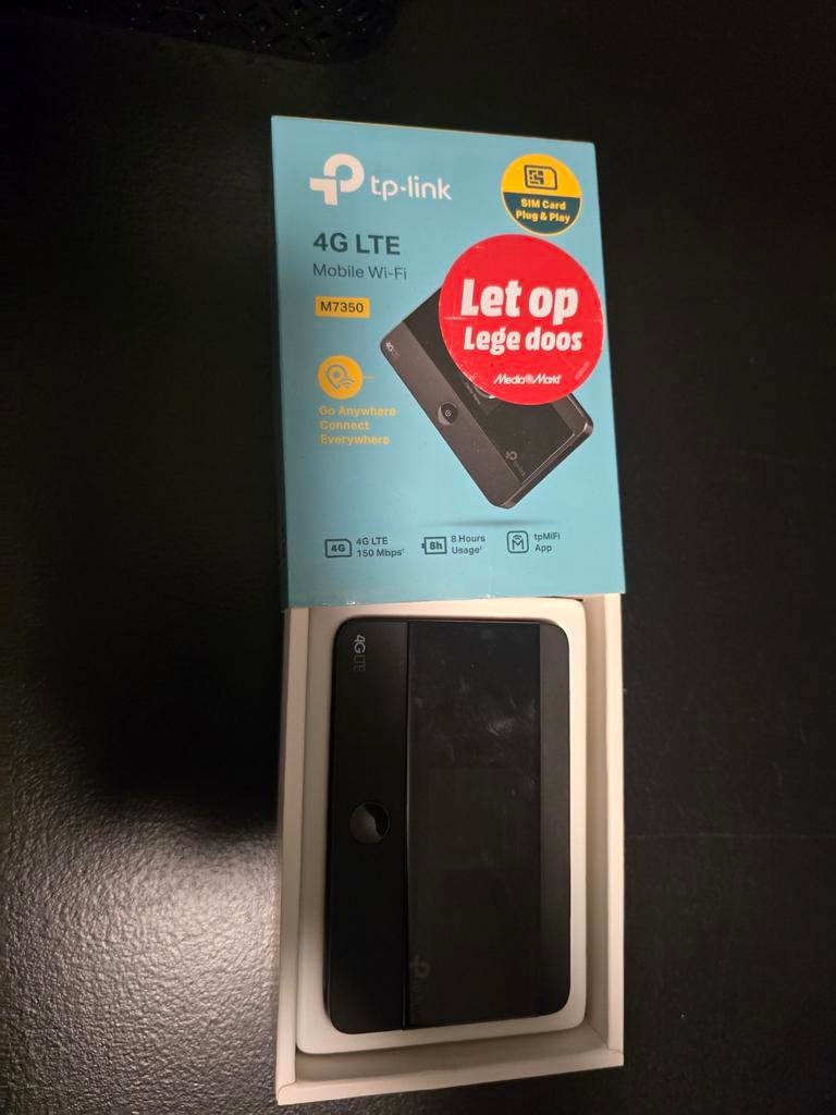 TP-Link M7350 4G LTE Mobile Wi-Fi Router, Ophalen, Zo goed als nieuw, Router, Tp-link