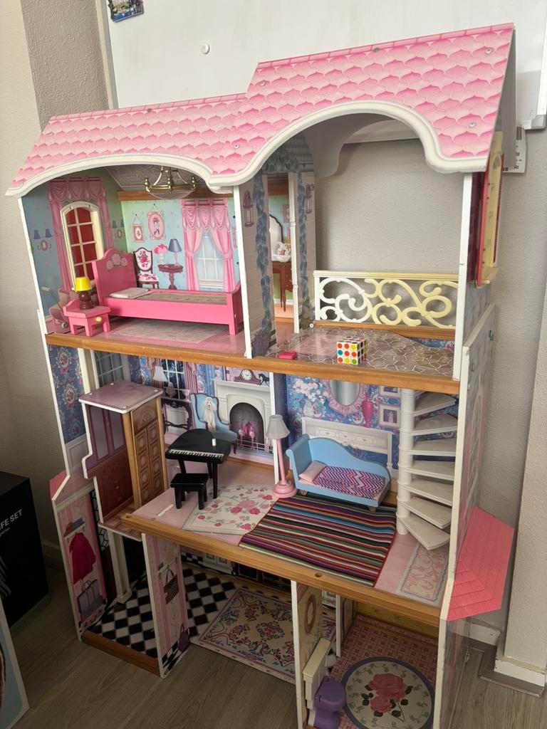 Poppenhuizen, Kinderen en Baby's, Speelgoed | Poppenhuizen, Ophalen, Zo goed als nieuw