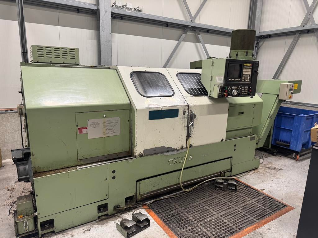 Cnc draaibank okuma LB25 moet weg, Ophalen, Metaaldraaibank, Computergestuurd (Cnc), Gebruikt