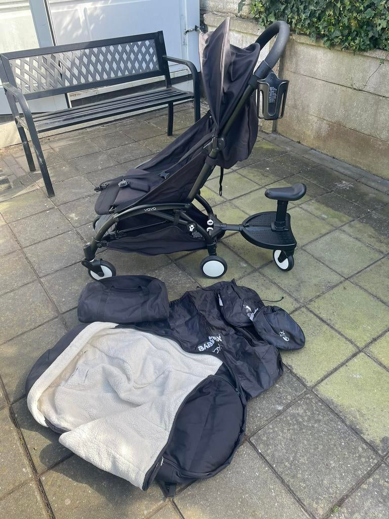 Babyzen Yoyo stroller + accessories, Kinderen en Baby's, Buggy's, Ophalen, Zo goed als nieuw, Voetenzak