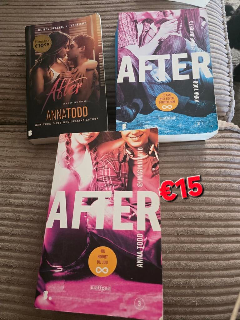 Anna todd After, Boeken, Ophalen of Verzenden, Zo goed als nieuw