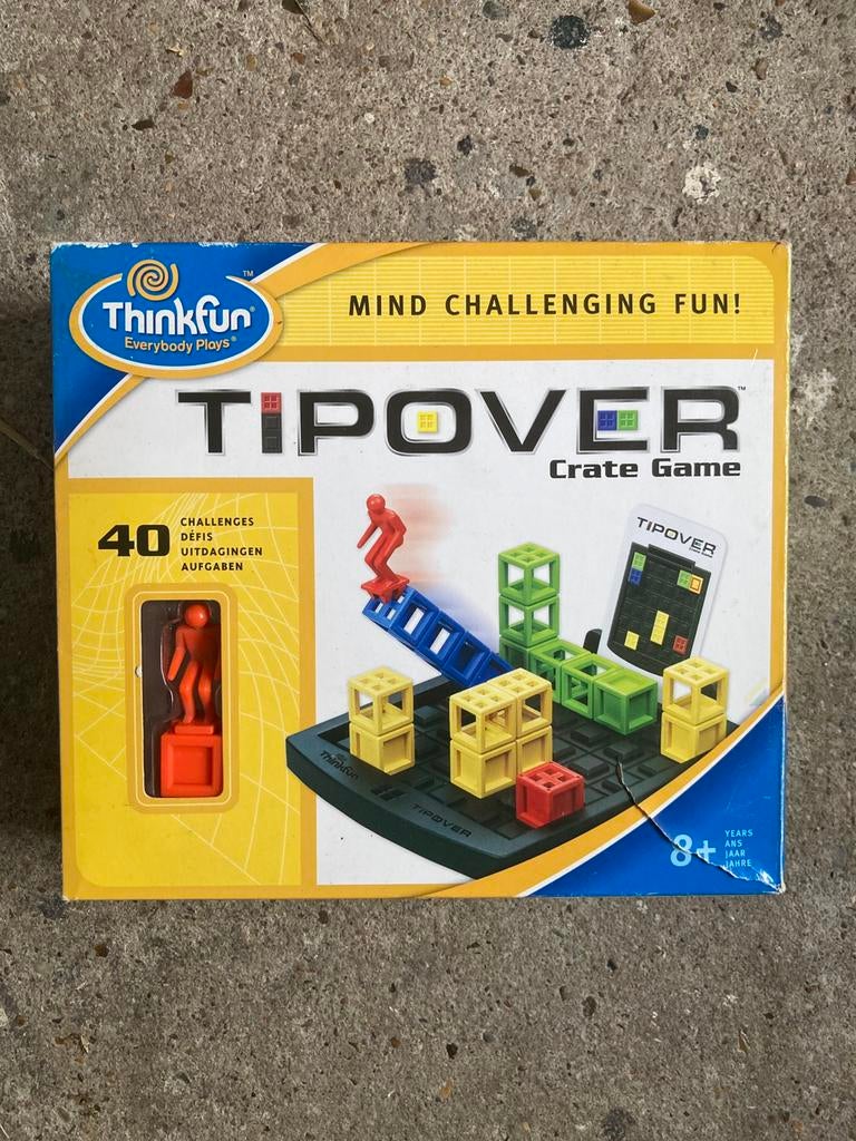 Tipover Crate Game, Ophalen of Verzenden