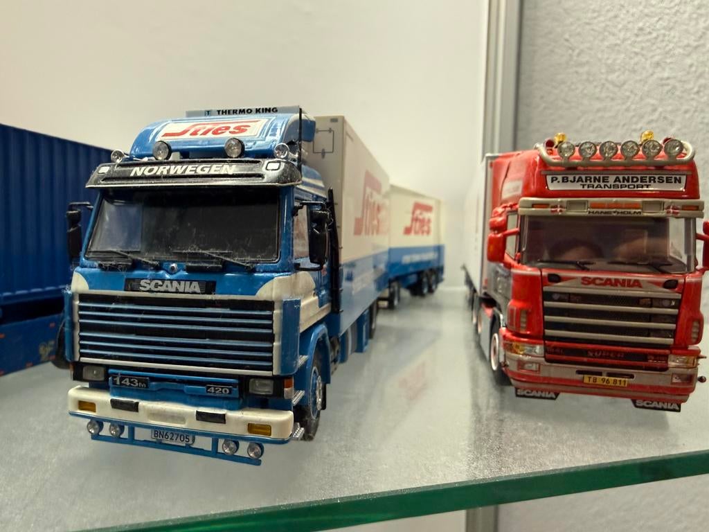 Sties + Bjarne Andersen tekno/wsi, Hobby en Vrije tijd, Modelauto's | 1:50, Ophalen of Verzenden, Zo goed als nieuw, Bus of Vrachtwagen