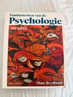 Fundamenten van de Psychologie - 3e editie - Marc Brysbaert, Boeken, Ophalen of Verzenden, Gamma, Gelezen, WO