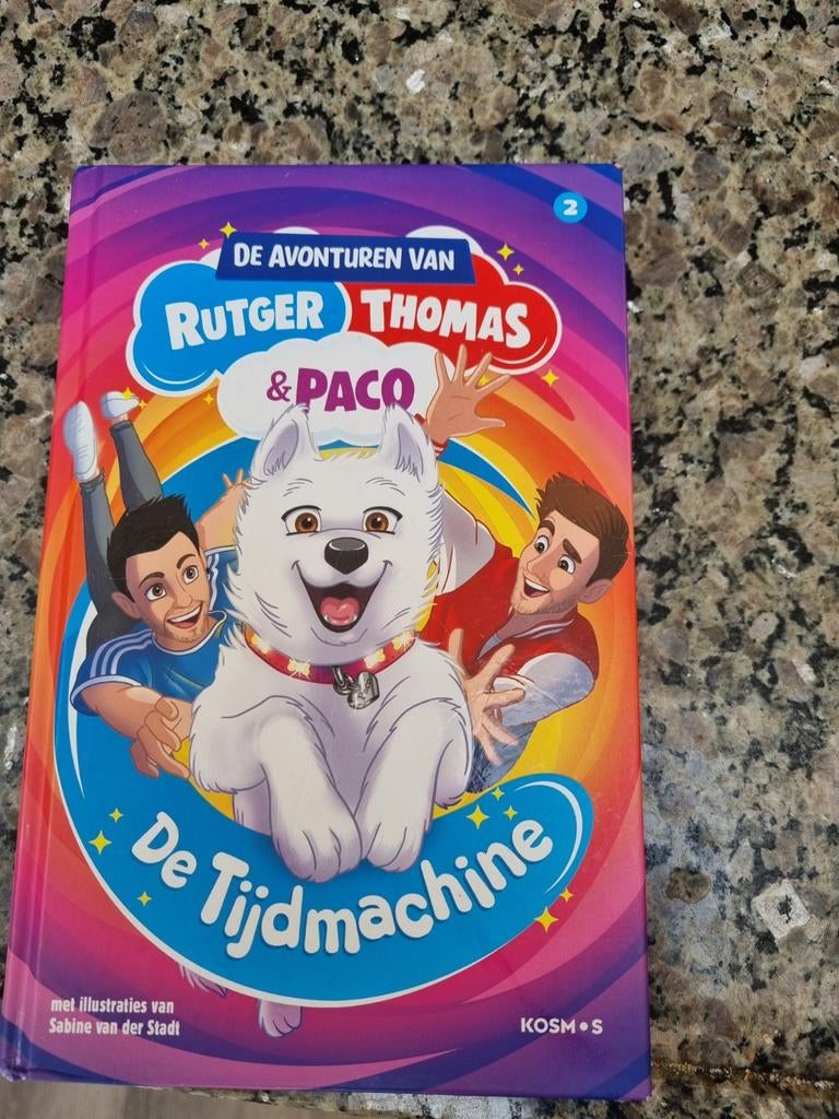 Thomas en rutger boek  - De Tijdmachine, Ophalen, Fictie algemeen, Thomas van Grinsven; Rutger Vink, Zo goed als nieuw