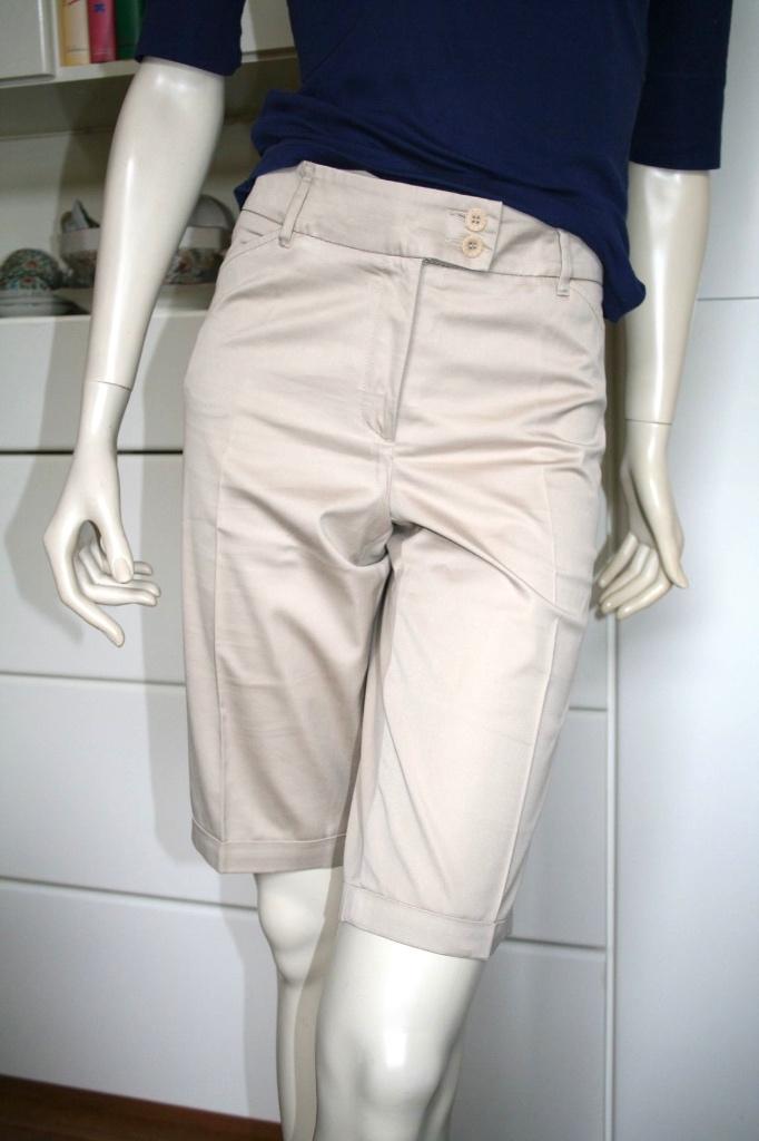 bermuda Cambio elegant mooie pasvorm nieuw beige, Maat 38/40 (M), Cambio, Kort, Verzenden