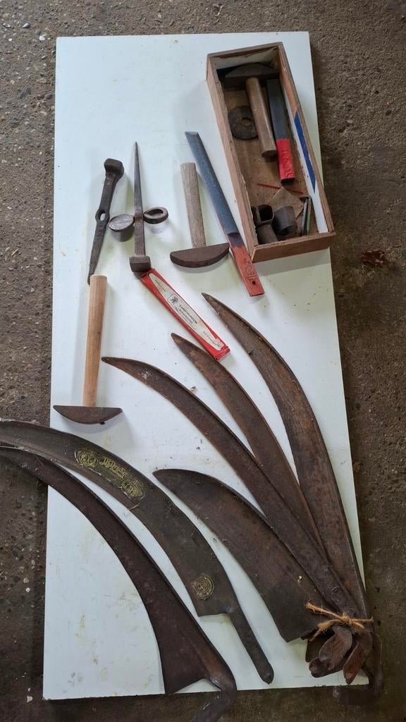 Verzameling zeisen., Antiek en Kunst, Antiek | Gereedschap en Instrumenten, Ophalen