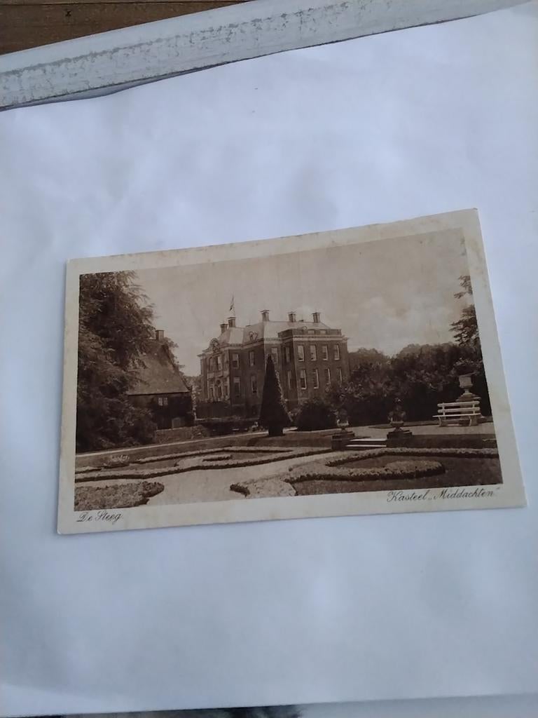 DE STEEG.  KASTEEL "MIDDACHTEN ", Ophalen of Verzenden, Voor 1920, Gelderland
