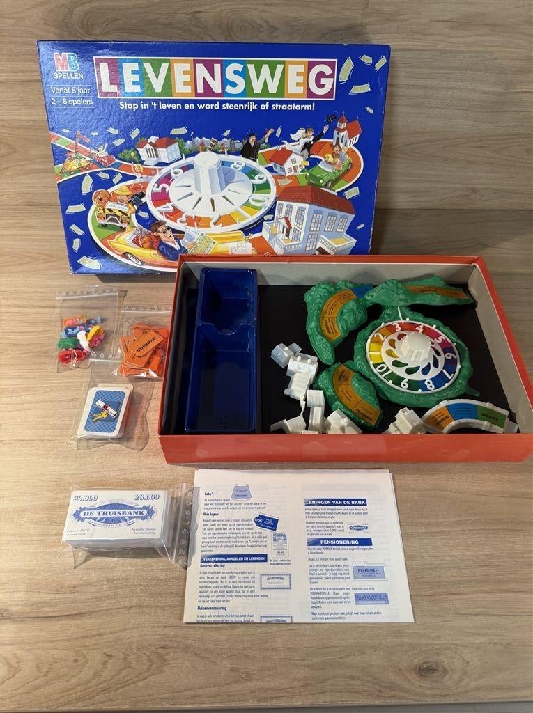 Levensweg - s6174, Hobby en Vrije tijd, Gezelschapsspellen | Bordspellen, Ophalen of Verzenden, Zo goed als nieuw