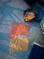 Netzakken raschel voor haardhout. Ongeveer 200 stuks, Tuin en Terras, Haardhout, Minder dan 3 m³, Ophalen of Verzenden