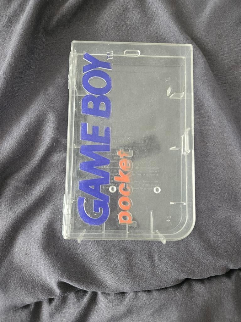 Game Boy Pocket Beschermhoesje - Transparant, Spelcomputers en Games, Spelcomputers | Nintendo Game Boy, Ophalen, Gebruikt, Game Boy Pocket