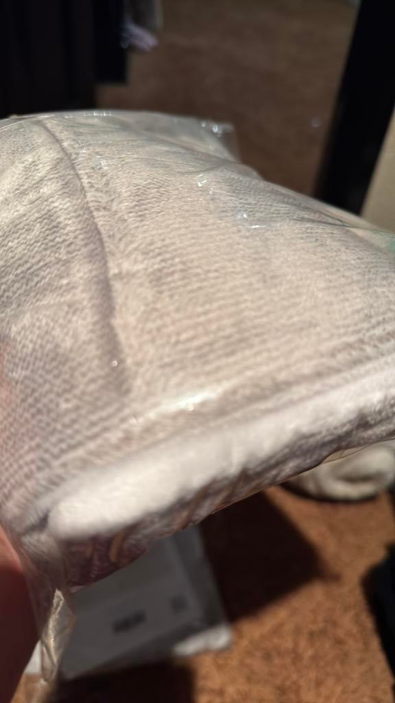 Optidee kasjmier kussenslopen 40x80, Hoeslaken of Sloop, Ophalen of Verzenden, Grijs, Nieuw