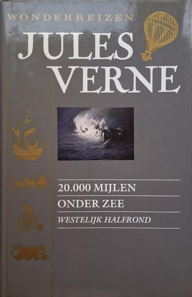 Jules Verne - 20.000 Mijlen onder zee (Westelijk halfrond), Boeken, Ophalen of Verzenden, Zo goed als nieuw, Europa overig