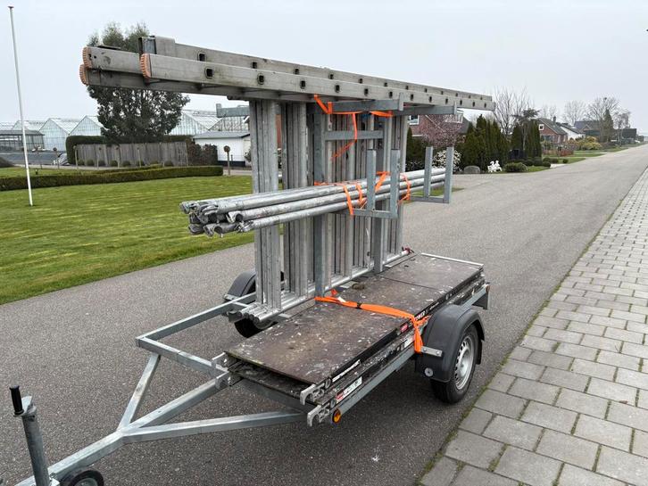Steiger aanhanger, Auto diversen, Aanhangers en Bagagewagens, Zo goed als nieuw, Ophalen