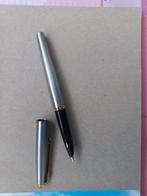 parker vulpen 45 geborstel stainless steel met 14 krt. nib, Ophalen, Nieuw