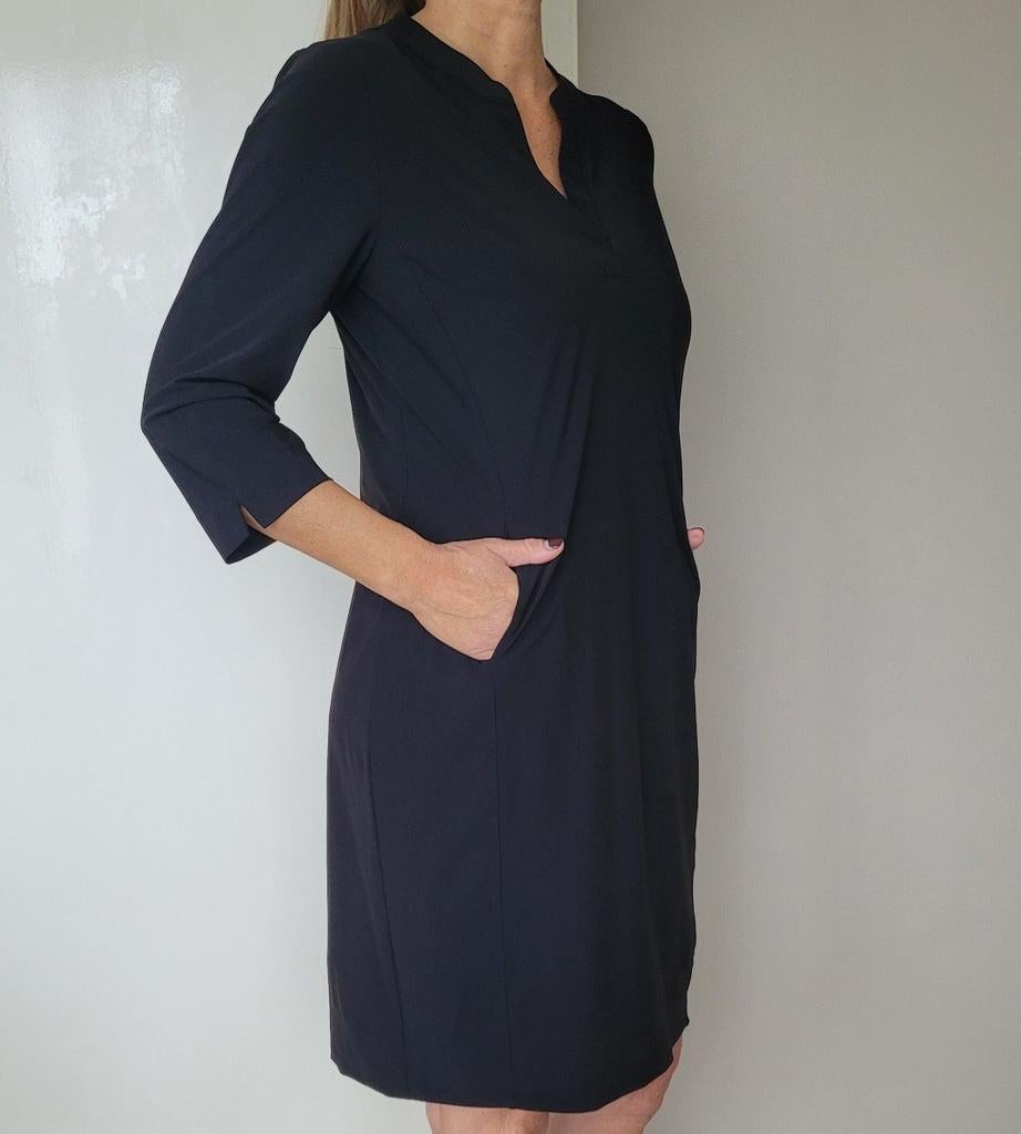 Studio Anneloes Simplicity jurk L Zwart Travelstof, Studio Anneloes, Zwart, Maat 42/44 (L), Nieuw