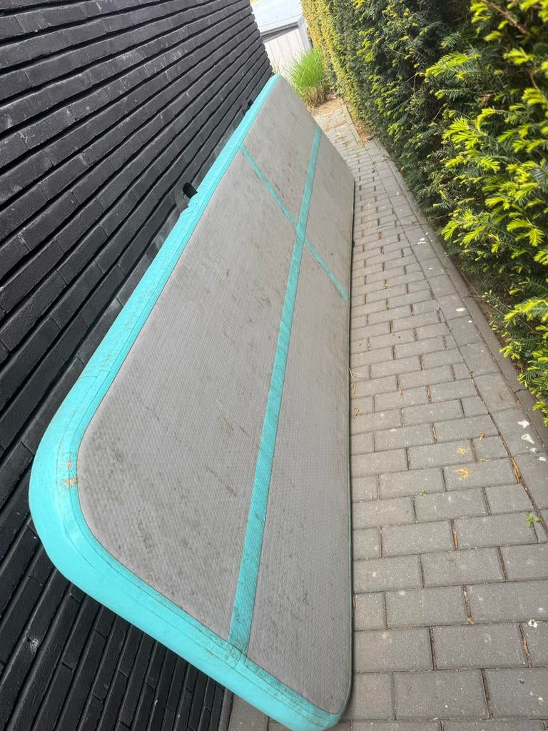 Airtrack 3x1 meter - Ideaal voor turnen en gym, Ophalen, Gebruikt, Materiaal