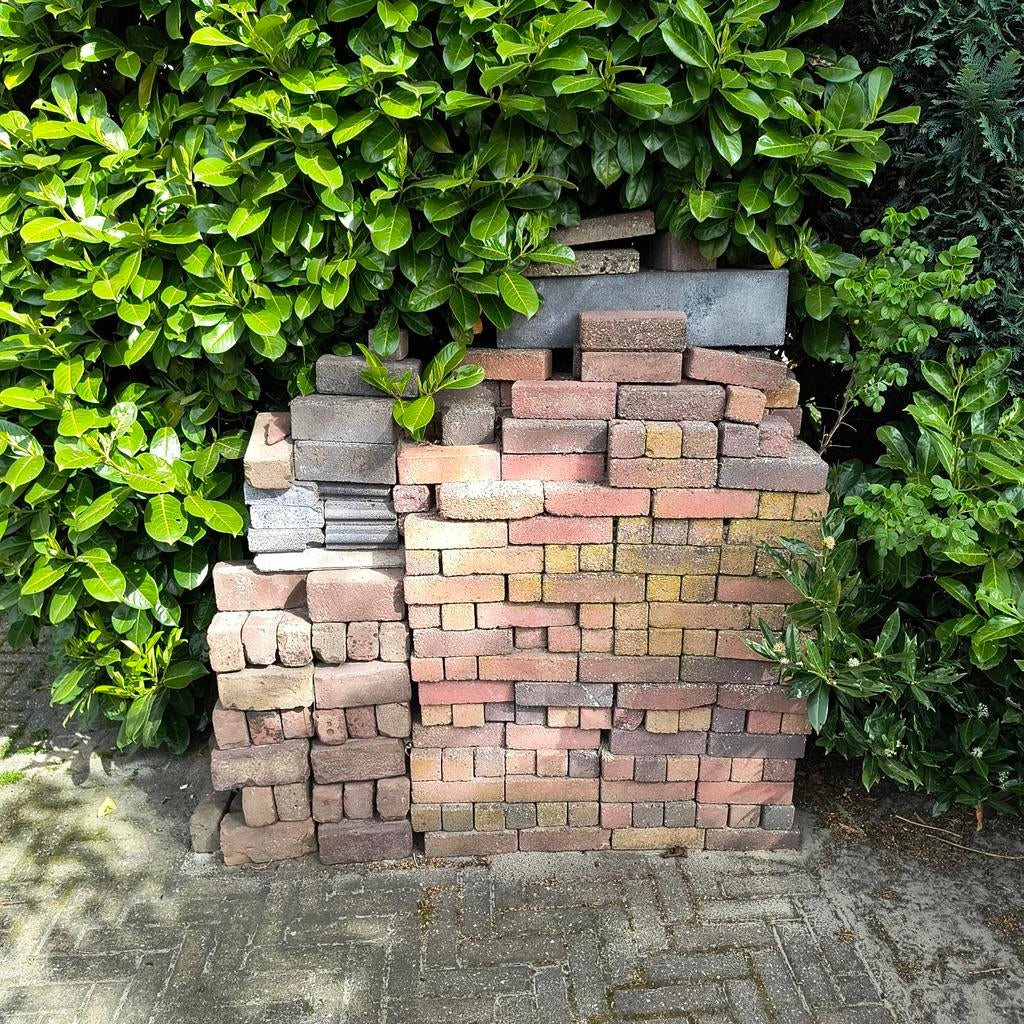 Straatklinkers gratis afhalen, Ophalen, Bakstenen