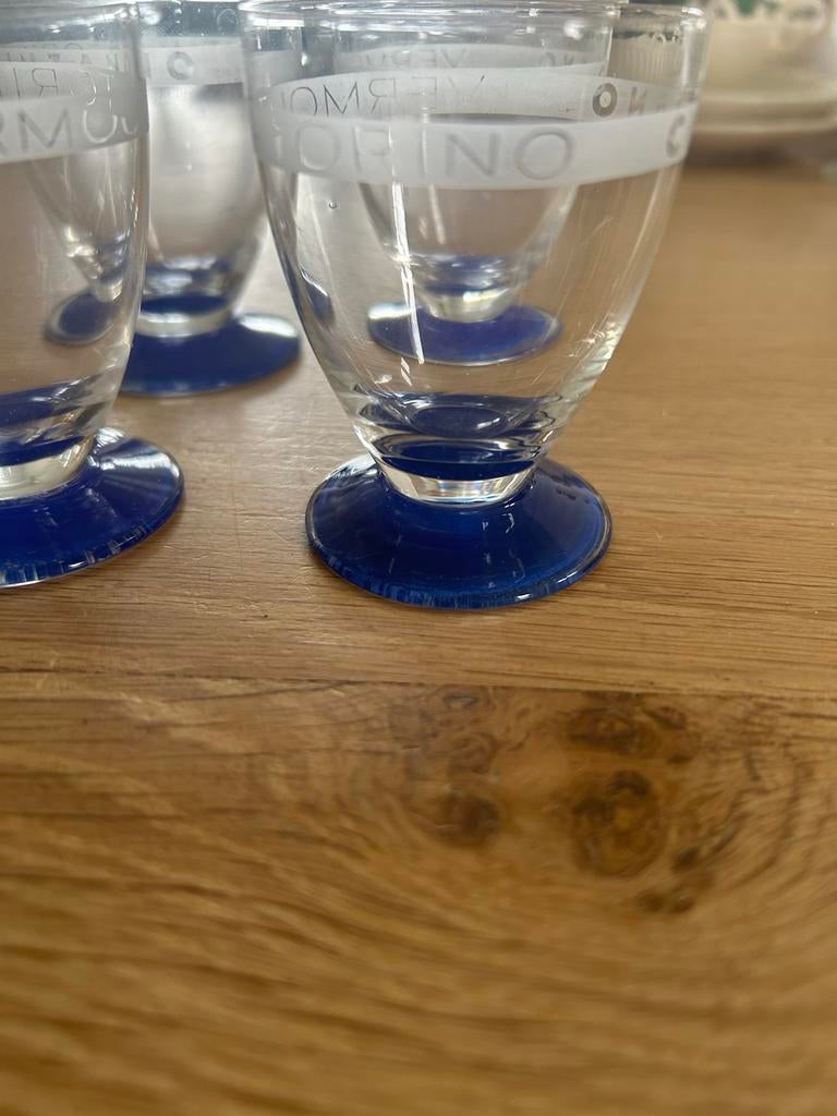 Cinzano Vermouth glaasjes, Ophalen of Verzenden