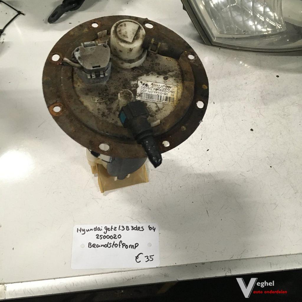 Hyundai Getz 1.3 B 3 drs 2003 Wagennr 2500020   Brandstofpom, Gebruikt, -, -, Ophalen of Verzenden