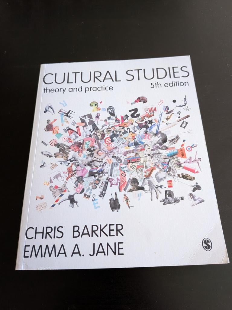 Cultural Studies: theory and practice 5th edition, Ophalen of Verzenden, Alpha, Zo goed als nieuw, WO