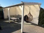 Houten overkapping met polycarbonaat platen 600x295cm, Tuin en Terras, Overkappingen, Ophalen, Gebruikt, Veranda