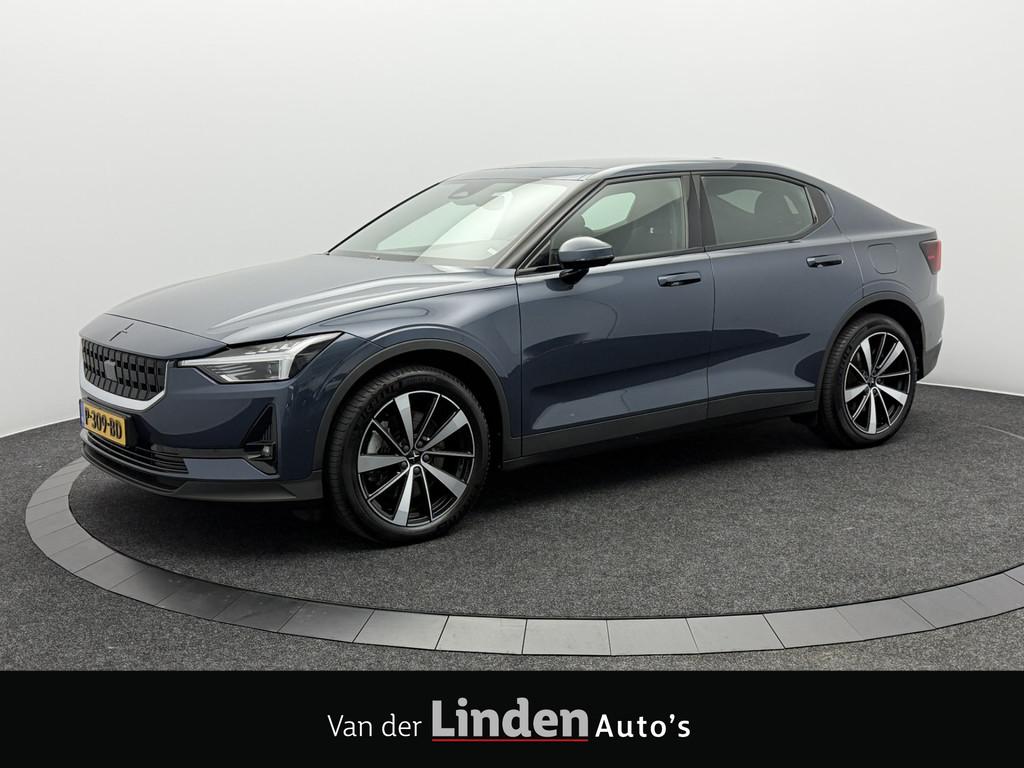 Polestar 2 Standard Range Single Motor 63kWh SOH 95,1% | War, Auto's, Polestar, Polestar 2, Stof, Gebruikt, Zwart