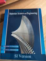 Materials Science and Engineering - Callister, Ophalen of Verzenden, Zo goed als nieuw, Overige onderwerpen, William D. Callister