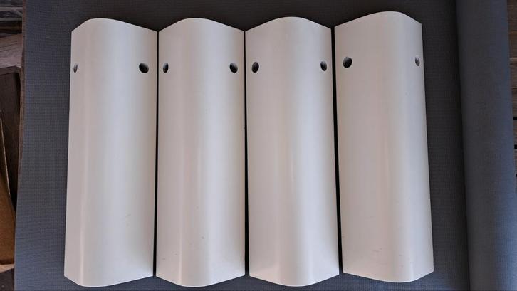 Poten Auping Auronde 48 cm wit - Verhoog uw bed!, Huis en Inrichting, Slaapkamer | Bedden, Gebruikt, Tweepersoons, Overige maten