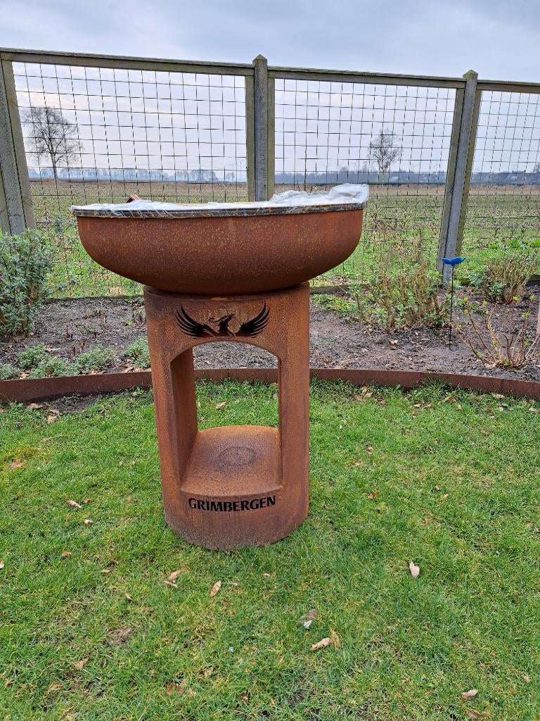 BonFeu BonBiza Vuurschaal Barbecue Buitenkeuken Cortenstaal, Ophalen, Nieuw