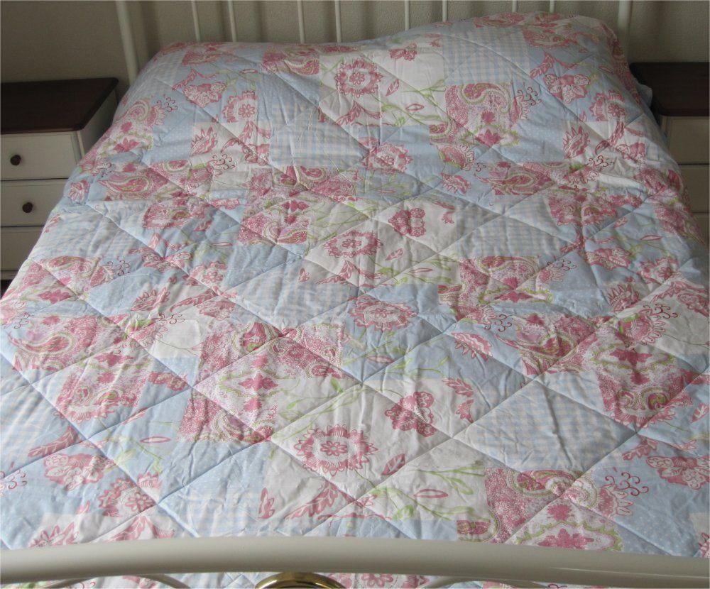 (Nieuwe) sprei (katoen) 2 verschillende kanten, keerbaar, Ophalen of Verzenden, Nieuw, Tweepersoons, Overige typen